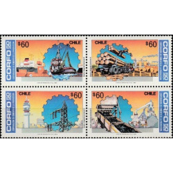 Chile stamps (1989) for sale. Industry
