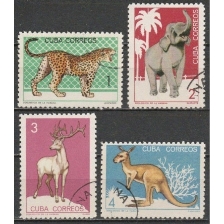 Cuba stamps (1964) for sale. Fauna in Havanna zoo