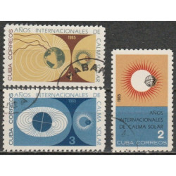 Kubos pašto ženklai (1965). Astronomija