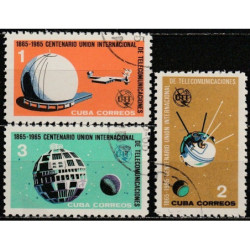 Cuba stamps (1965) for sale. Telecommunication Union (ITU)