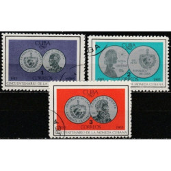 Kubos pašto ženklai (1965). Senovinės monetos