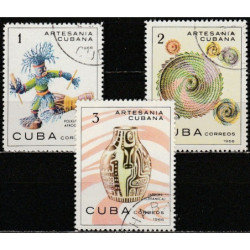 Kubos pašto ženklai (1966). Tradiciniai rankdarbiai