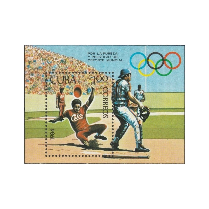 Cuba stamps (1984) for sale. Olympic Games Los Angeles