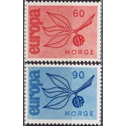 Norvegijos pašto ženklai (1965) - Fantastiškos Europa ženklų kainos‎