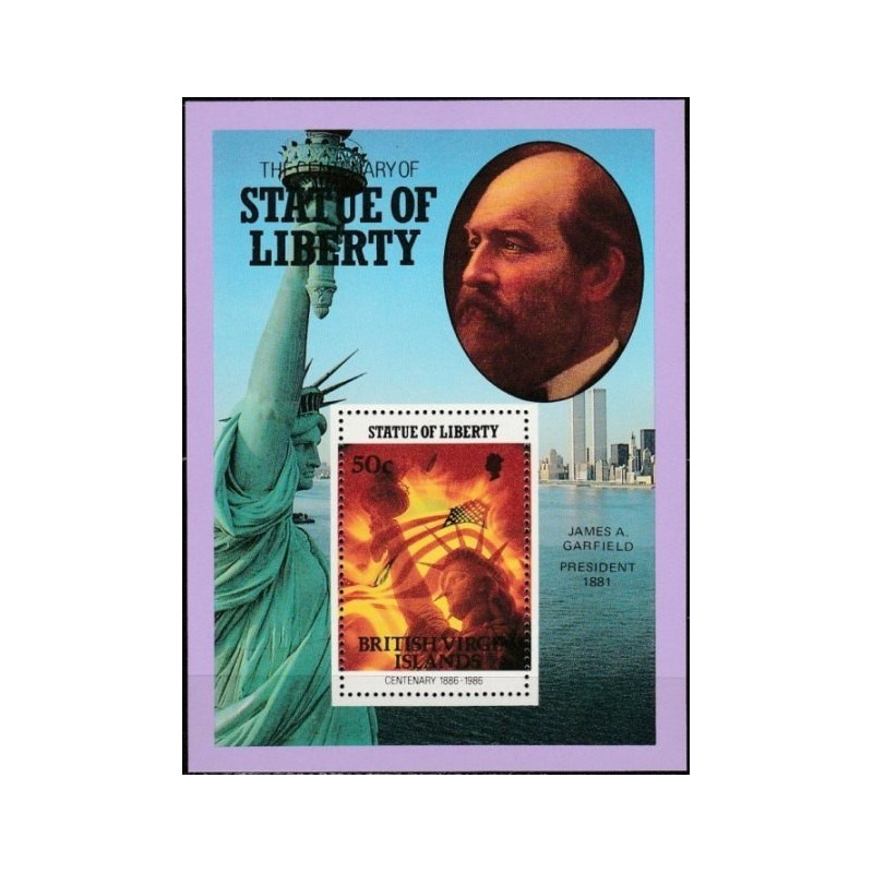British Virgin Islands 1986. Centenary of Statue of Liberty