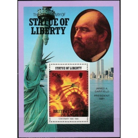 British Virgin Islands 1986. Centenary of Statue of Liberty