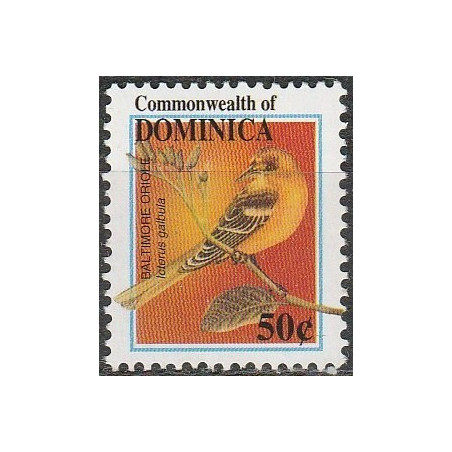 Dominikos pašto ženklai (2000). Paukščiai