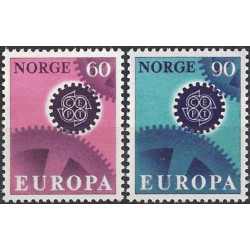 Norvegijos pašto ženklai (1967) - Fantastiškos Europa ženklų kainos‎