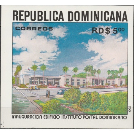 Dominikos respublikos pašto ženklai (1993). Naujasis pašto pastatas