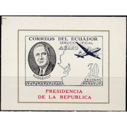 Ecuador 1949. Franklin D. Roosevelt (32nd President of the US)