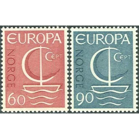 Norway 1966 - Fantastic prices on Europa Stamps‎
