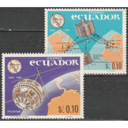 Ekvadoro pašto ženklai (1966). Telekomunikacijų sąjunga