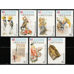 Grenada stamps (1976) for sale. American Revolution anniversary