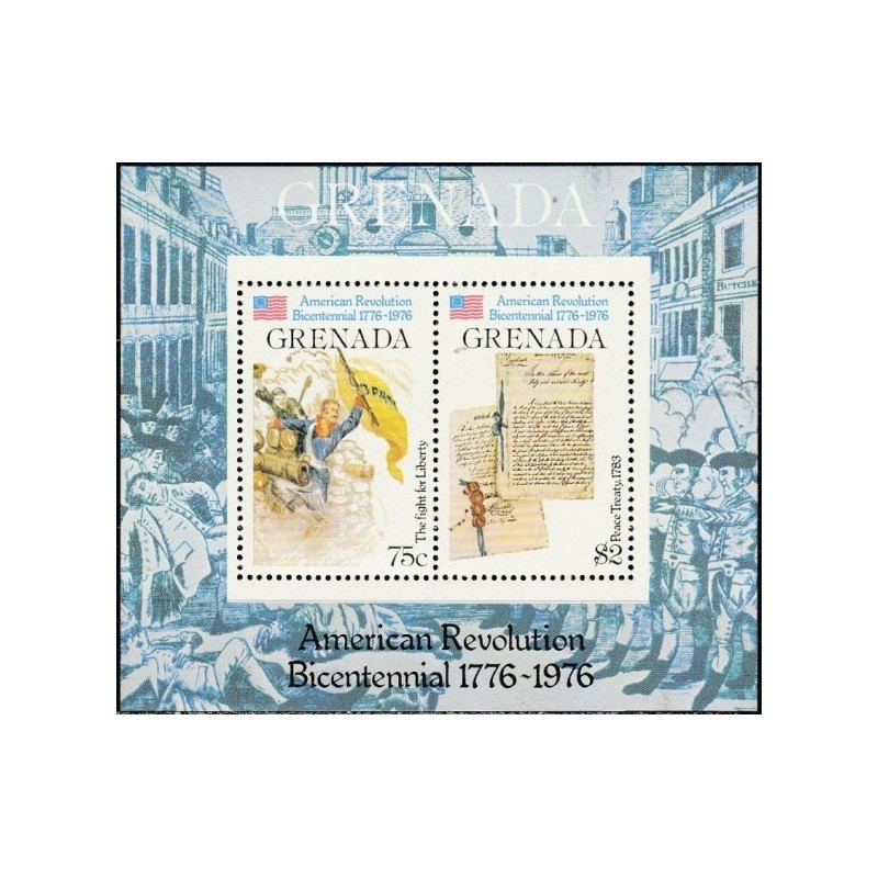 Grenada stamps (1976) for sale. American Revolution
