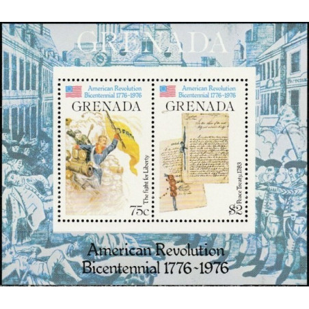 Grenada stamps (1976) for sale. American Revolution
