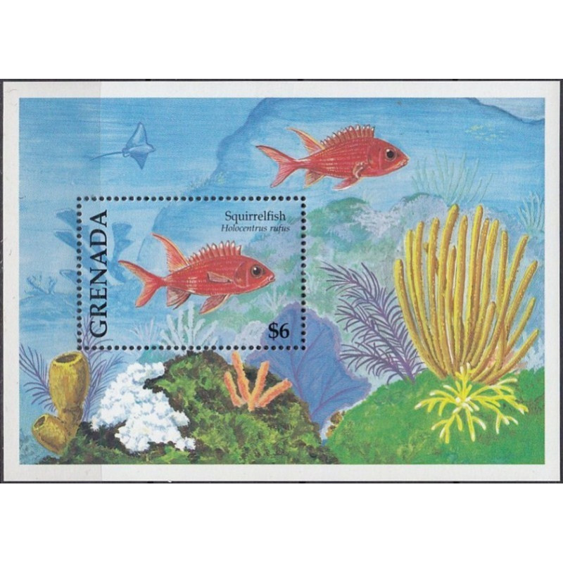 Grenada stamps (1994) for sale. Fishes