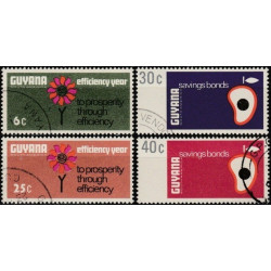 Guyana stamps (1968) for sale. Plants (symbolic finance)