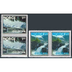 Norvegijos pašto ženklai (1977). Kraštovaizdžiai