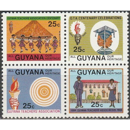 Guyana stamps (1984) for sale. Teachers