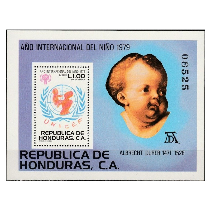 Honduro pašto ženklai (1980). Tarptautiniai vaiko metai