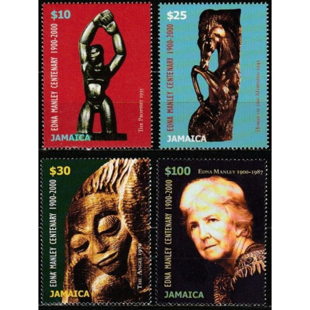 Jamaica stamps (2000) for sale. Sculptures