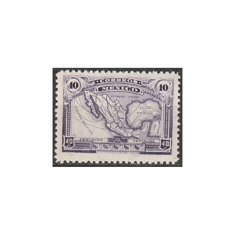 Mexico stamps (1923) for sale. Maps