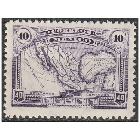 Mexico stamps (1923) for sale. Maps