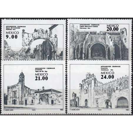 Mexico stamps (1983) for sale. Colonial architecture