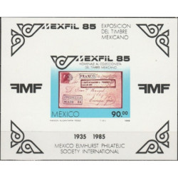 Meksikos pašto ženklai (1985). Filatelijos paroda MEXFIL