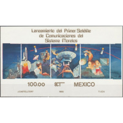 Mexico stamps (1985) for sale. Artificial satellite Morelos