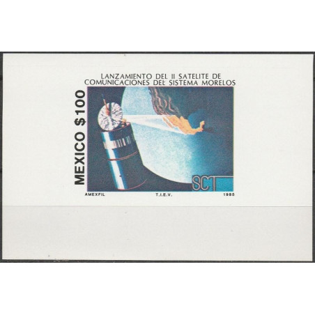 Mexico stamps (1985) for sale. Artificial satellite Morelos