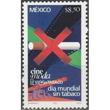 Mexico stamps (2003) for sale. Non-smoking day
