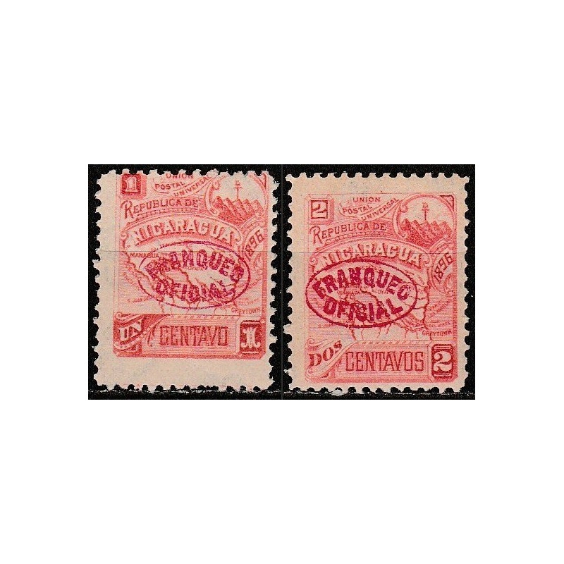 Nikaragvos pašto ženklai (1896). Mokestiniai ženklai