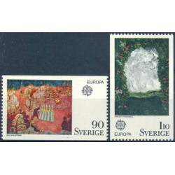 Švedijos pašto ženklai (1975). Paveikslai