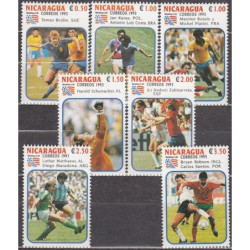 Nikaragvos pašto ženklai (1994). FIFA Pasaulio taurė JAV