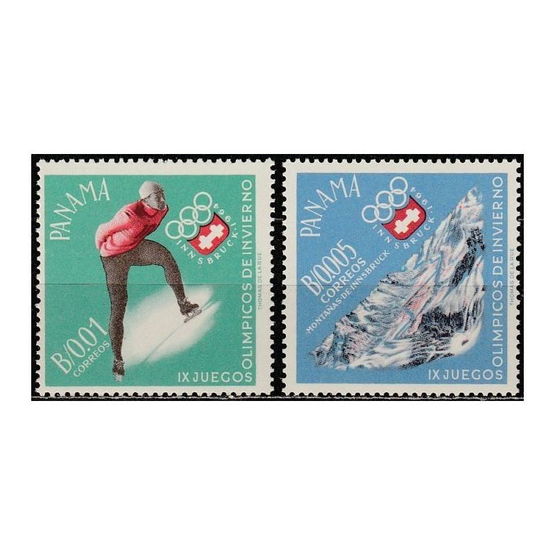 Panama 1963. Insbruko žiemos olimpinės žaidynės (1964)