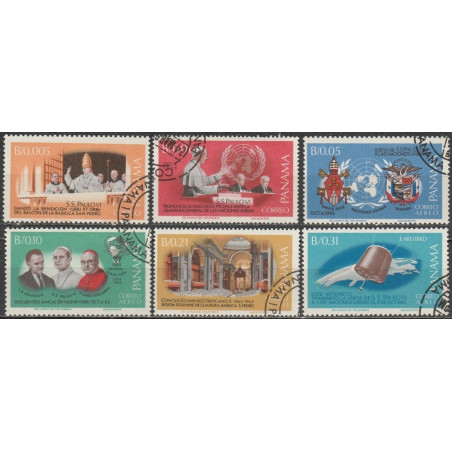 Panama 1966. Popiežius Paulius VI Jungtinių Tautų būstinėje