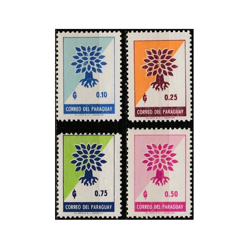 Paraguay stamps (1961) for sale. World Refugee Year