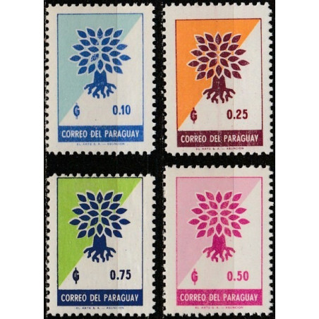 Paraguay stamps (1961) for sale. World Refugee Year