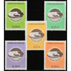 Paragvajaus pašto ženklai (1962). FIFA Pasaulio taurė