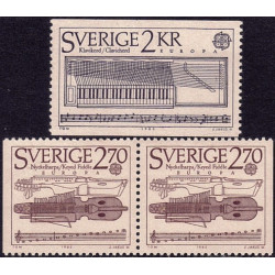 Švedijos pašto ženklai (1985). Europos muzikos metai
