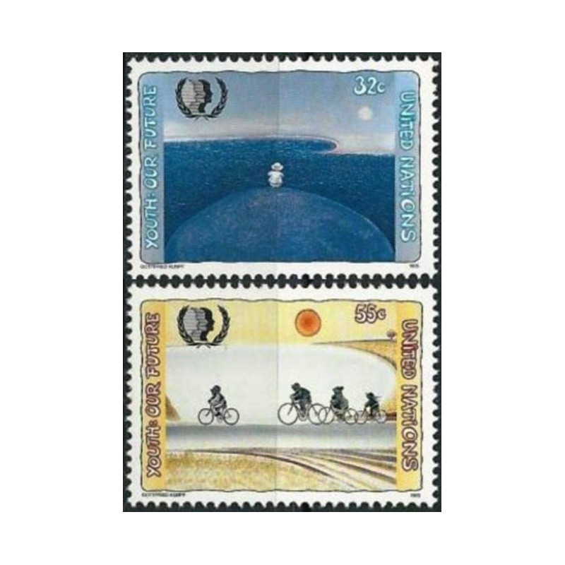 Jungtinių Tautų pašto ženklai (1995). Jaunimas