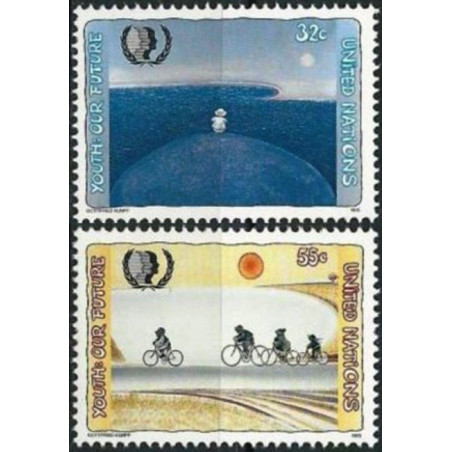 Jungtinių Tautų pašto ženklai (1995). Jaunimas