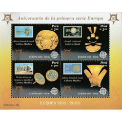 Peru pašto ženklai (2005). Ženklai ženkluose (Europa serijos 50-metis)