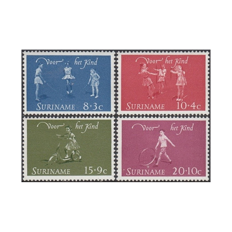 Surinamo pašto ženklai (1964). Vaikų žaidimai