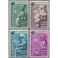 Surinam stamps (1965) for sale. Health care (Green Cross)