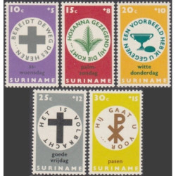 Surinamo pašto ženklai (1968). Velykos (Didžioji savaitė)