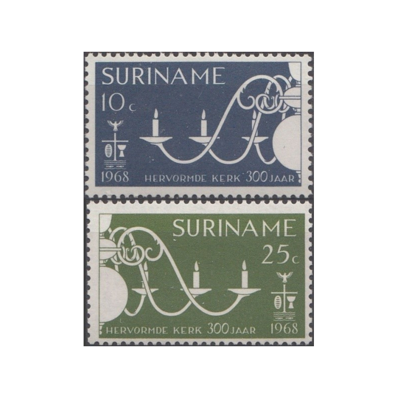 Surinam stamps (1968) for sale. Church reform
