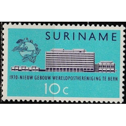 Surinamo pašto ženklai (1970). Pasaulinės pašto sąjungos pastatas