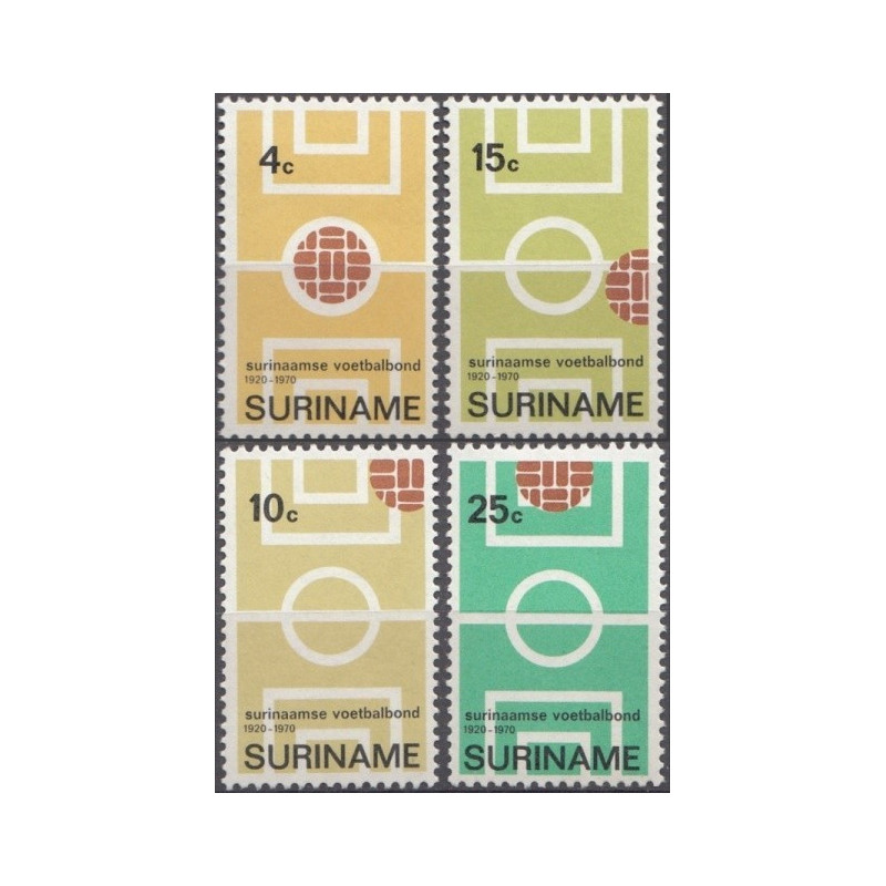 Surinam stamps (1970) for sale. Soccer
